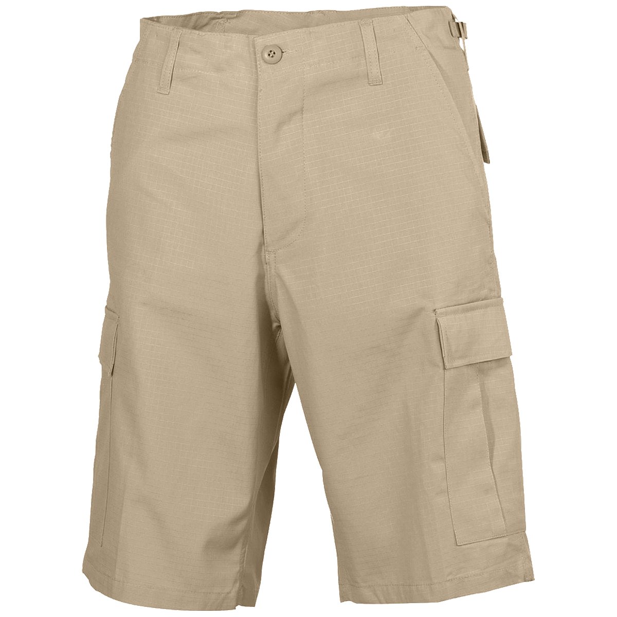 MFH Men's US BDU Bermuda Shorts Ripstop Khaki Size M