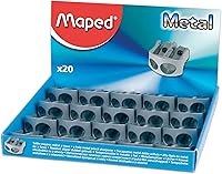 Vista 1 de Maped 20 sacapuntas de metal clásico de 2 agujeros (506700)