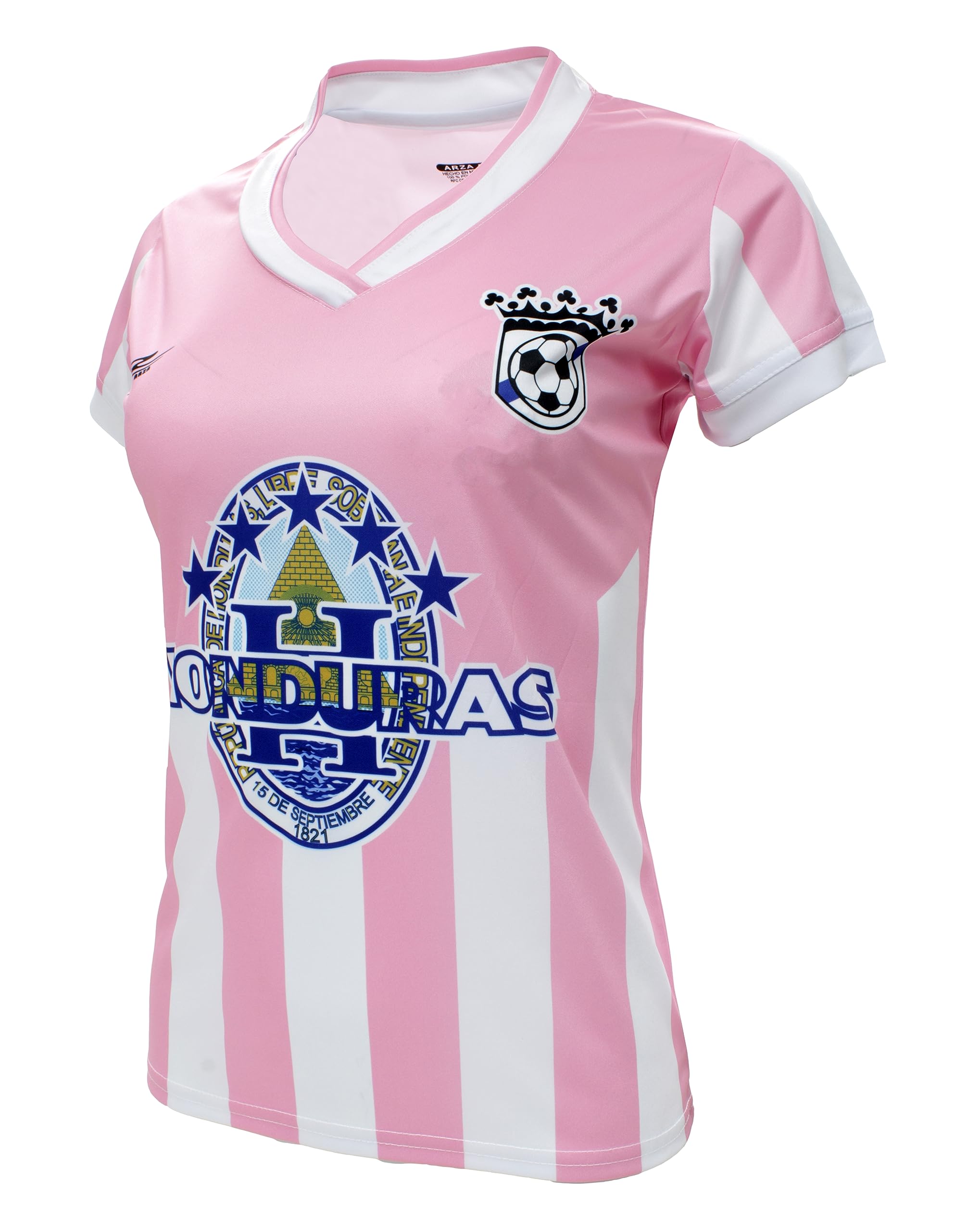 Arza Sports Women's Honduras Fan Jersey (as1, Alpha, x_l, Regular, Regular, Pink)