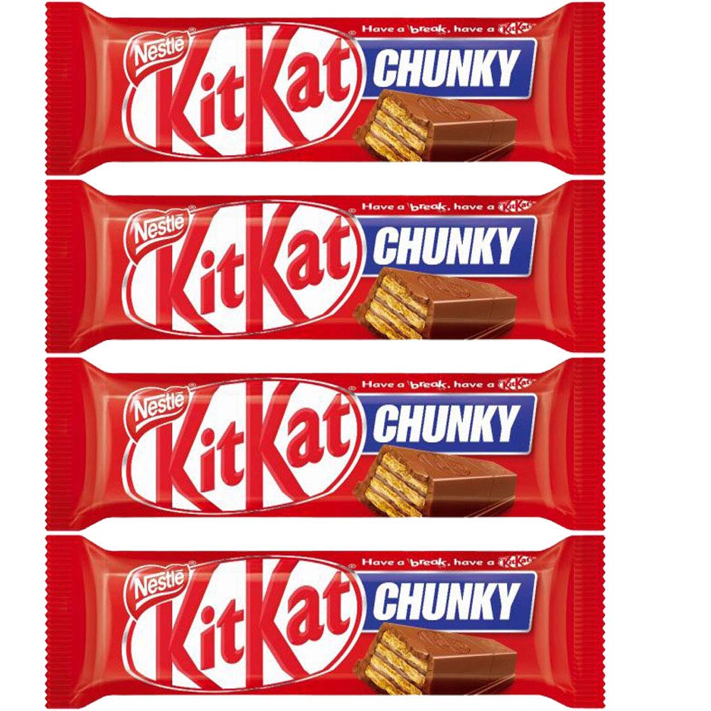 See full amazon price history chart for KIT KAT Chunky Milk Chocolate, Pack of 4, 168 G KIT KAT Chunky Milk Chocolate, Pack of 4, 168 G (B07Z7XW318) Amazon Price History, Amazon Price Tracker