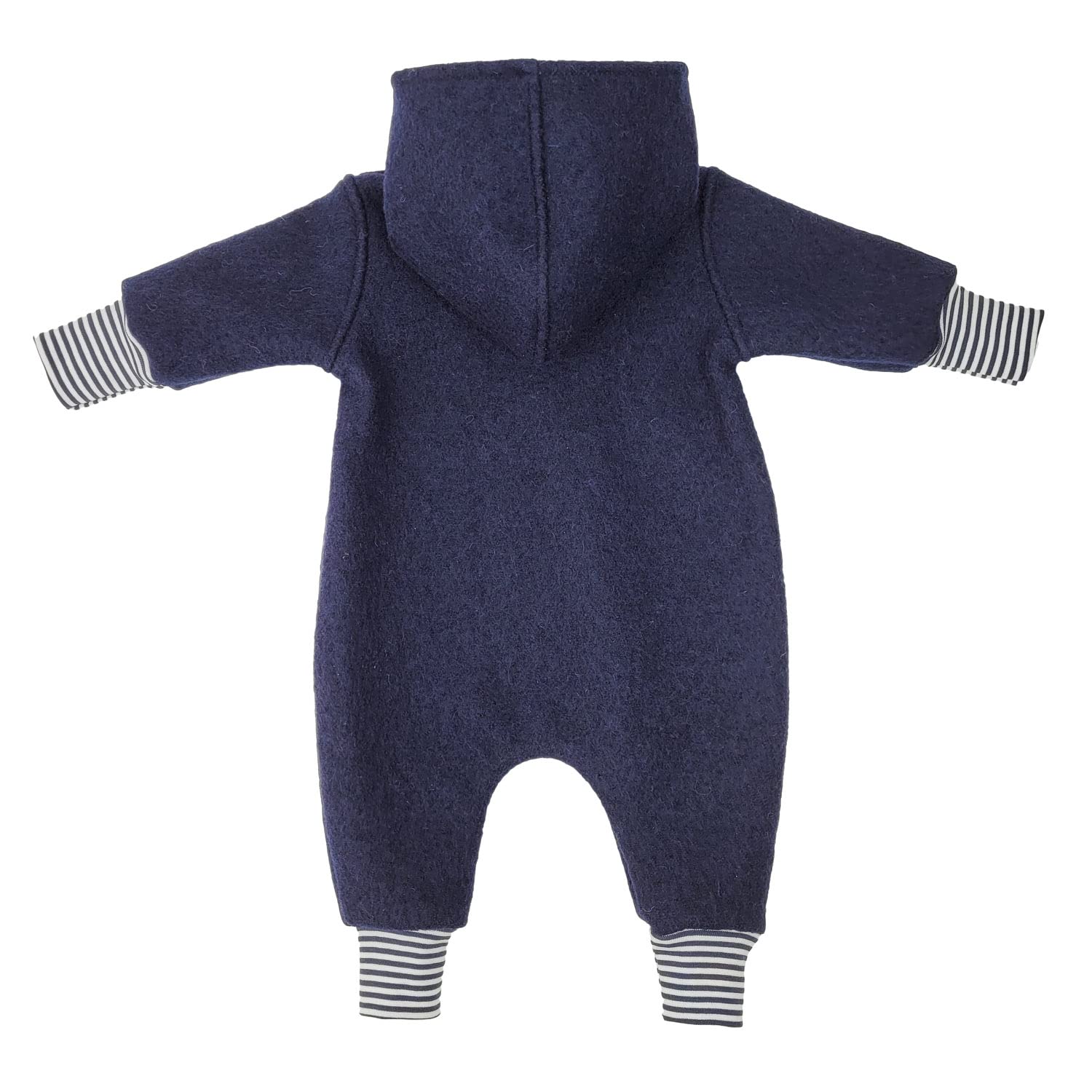 Lilakind“ Baby Kinder Walkloden Wollwalk Overall Marine Anker Gr. 62/68-122/128 - Made in Germany