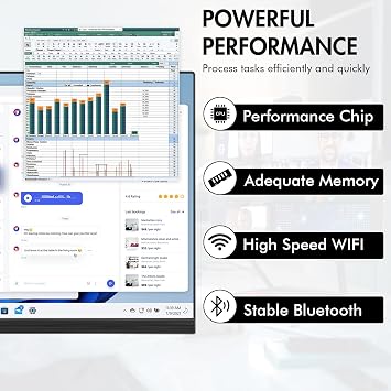 All-in-One Desktop Computer PC, 24 FHD Display Monitor i7 Quad-Core Processor, 16GB, 512GB SSD, Dual-Band Wi-Fi, Bluetooth, 6 USB, VGA for Office Gaming Home Study