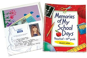 Personalized School Days Book: Capture Kids' Memories From K-12