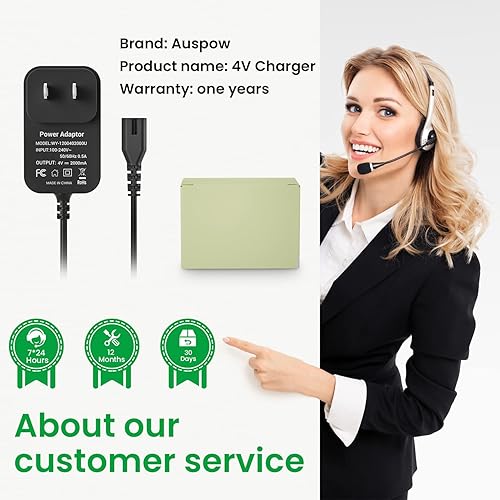 Miniatura 7 de Wahl Magic Clip - Cable de carga inalámbrico de 4 V 2 A de repuesto Wahl Clippers para Wahl Shaver 8164859181488504, Wahl 1919 100 años, Wahl 5-Star