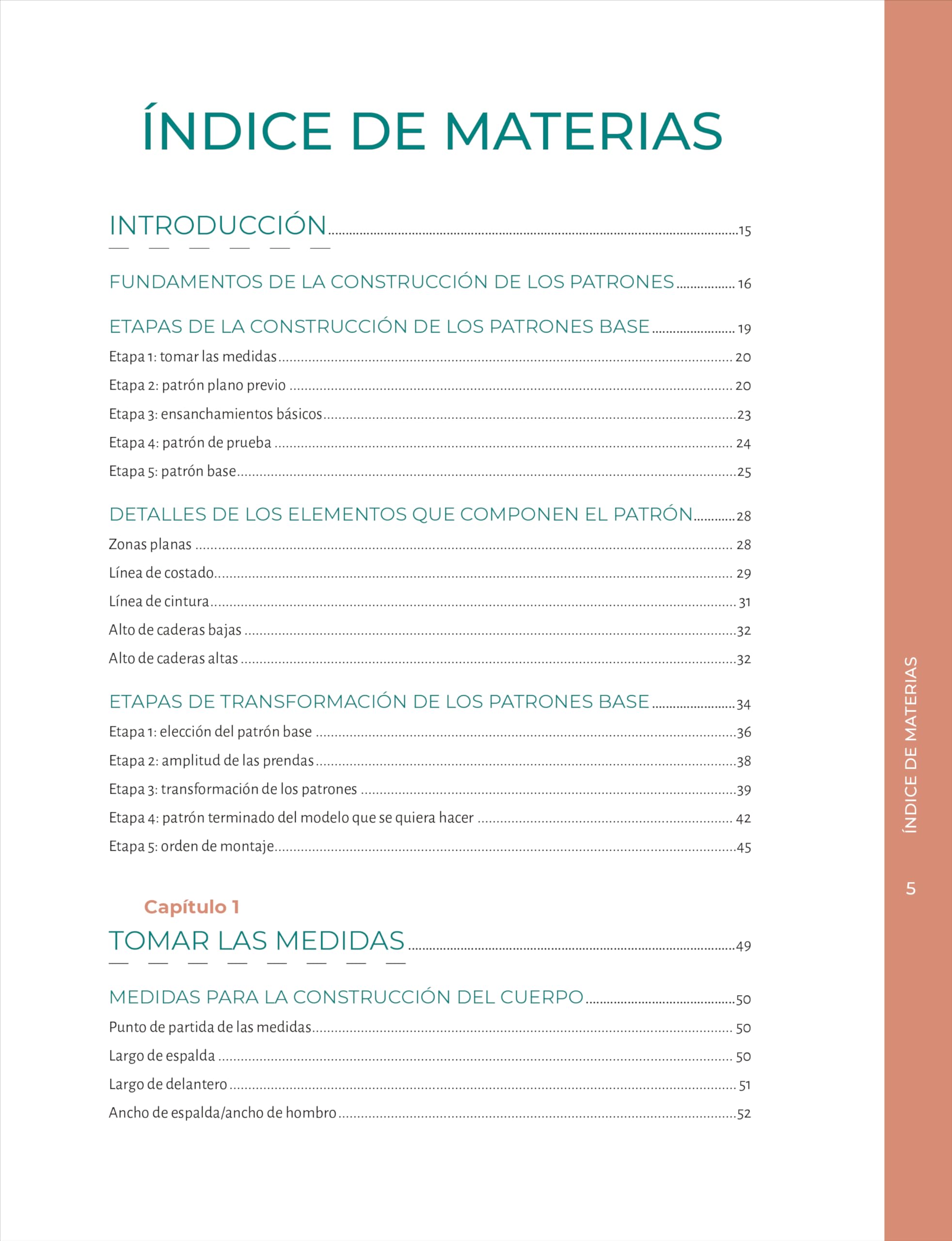Realizar patrones de costura a medida: Construcción y bases de transformación