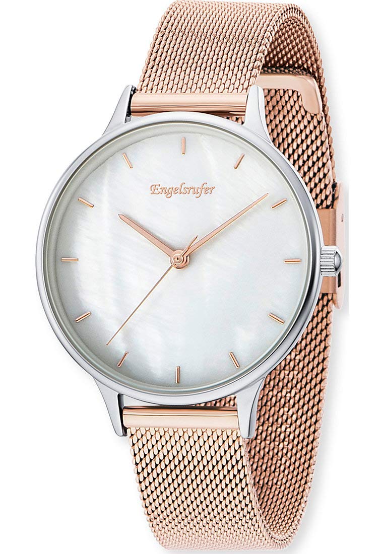 Engelsrufer ERWA-Pearl-MR-MS Uhr Damenuhr Edelstahl 5 bar Analog Rose