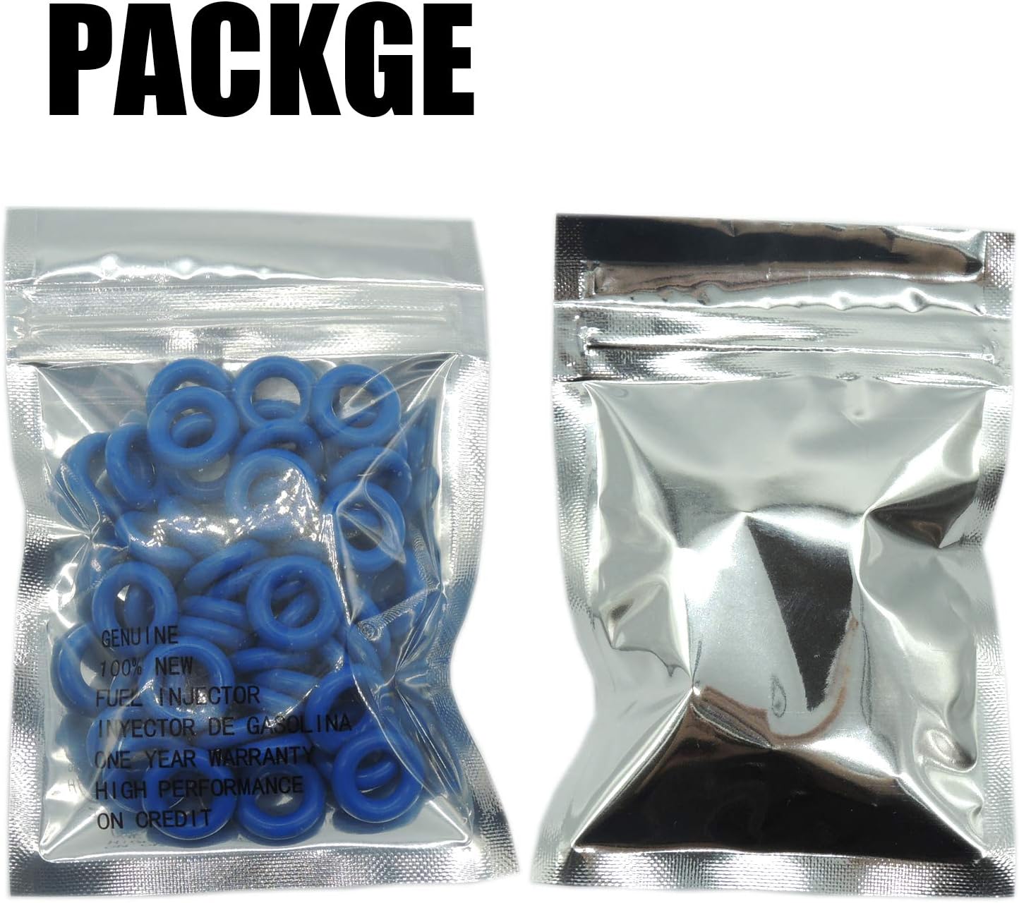 HiSport Fuel Injector O-Rings Set 7.52mm X 3.53 mm Blue Universal Repair Kits 50 Pcs Compatible with IWP043 IWP063 IWP069 IWP181 IWP189 IWP162 0280158233 0280158091 0280158020 0280156161 Fuel Injector