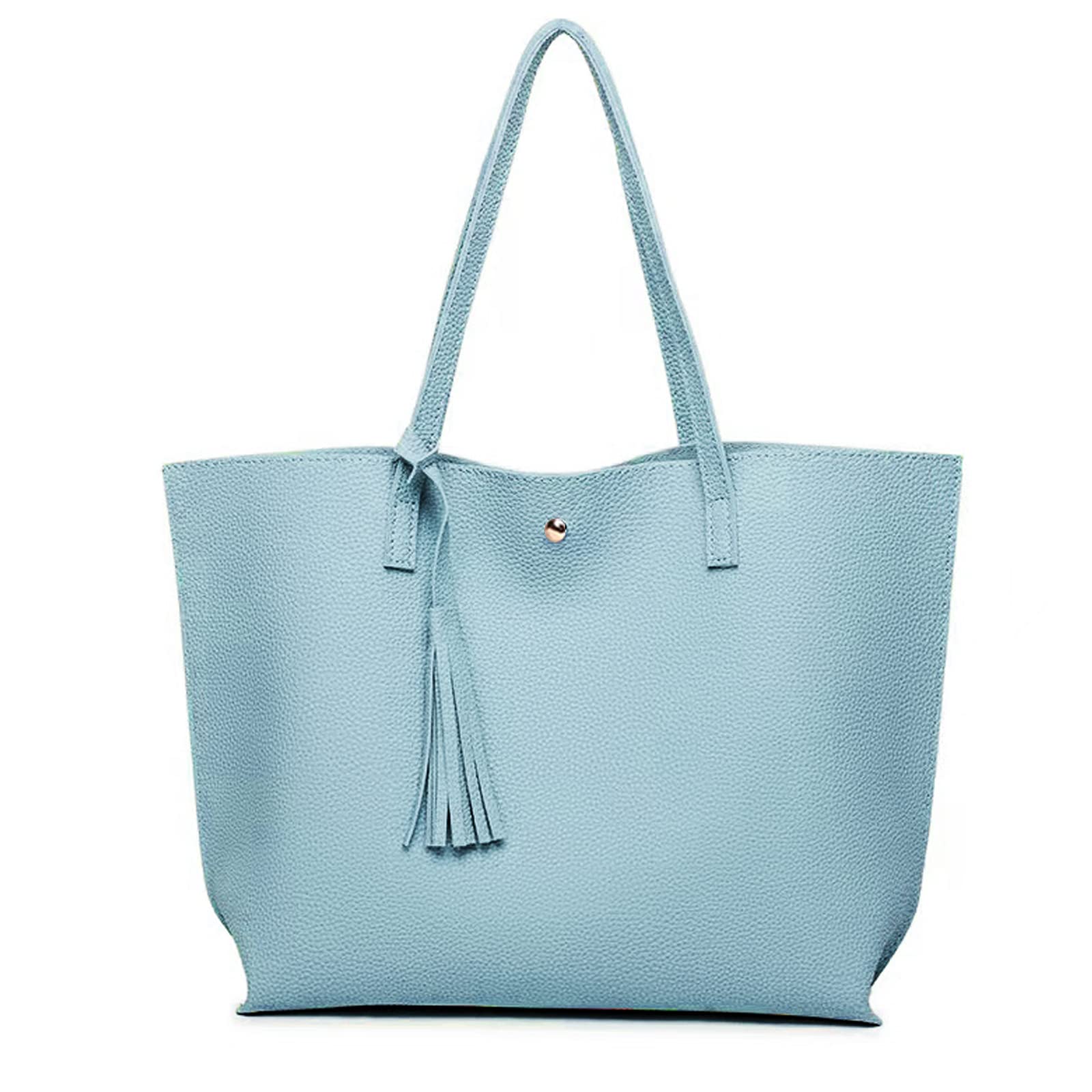 GDFAN Tote Bag for Women,Ladies Handbag,Soft PU Leather Large Capacity Women's Top Handle Shoulder Bag