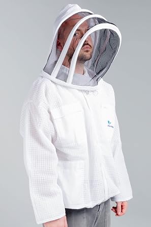 Premium Beekeeping Protective Vented Bee Hooded Jacket