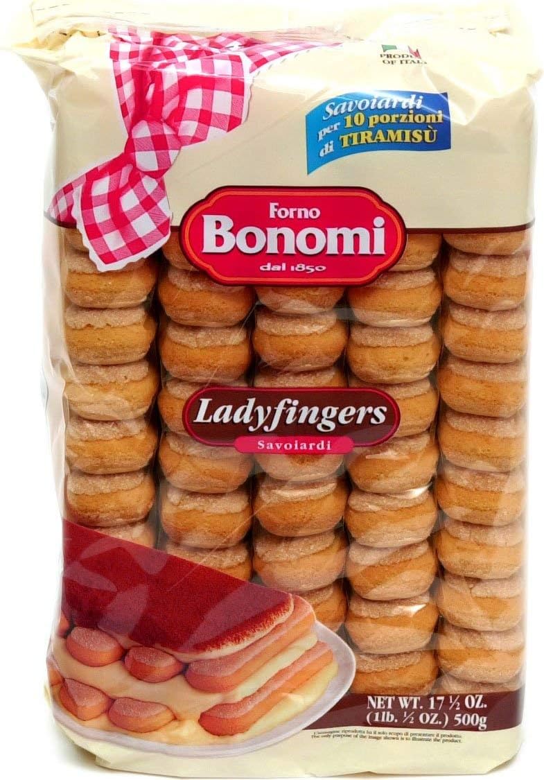 Forno Bonomi Savoiardi Ladyfingers 17 1/2 oz. package - PACK OF 2