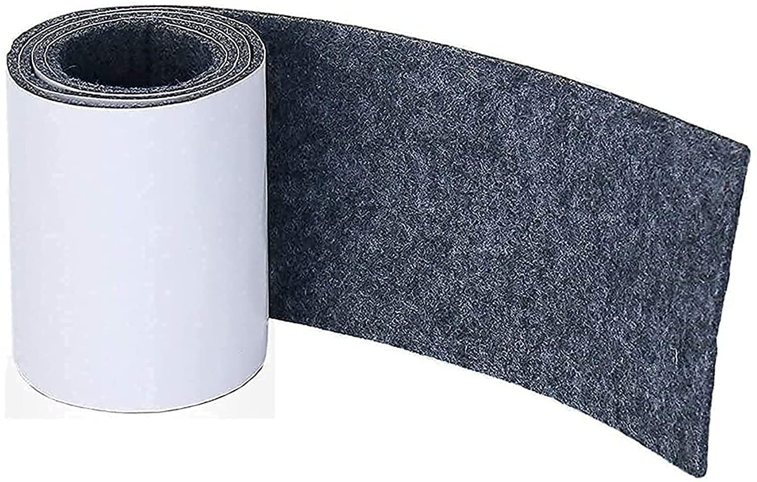 LIENJAER Heavy Duty Felt Strip Roll, DIY Self Adhesive Furniture Pad, Floor Protector Pads for Table Legs, Chairs, Beds, Coasters, Flower Pot Mats