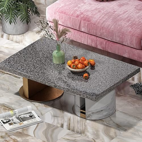 Miniatura 5 de Livelynine Encimeras de granito oscuro de 36 x 197 pulgadas de ancho para cocina, papel adhesivo de mármol gris impermeable para encimeras, papel