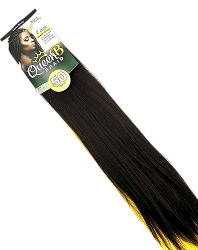 Queen B Trenza de 50 pulgadas preestirada (2 paquetes) (4)