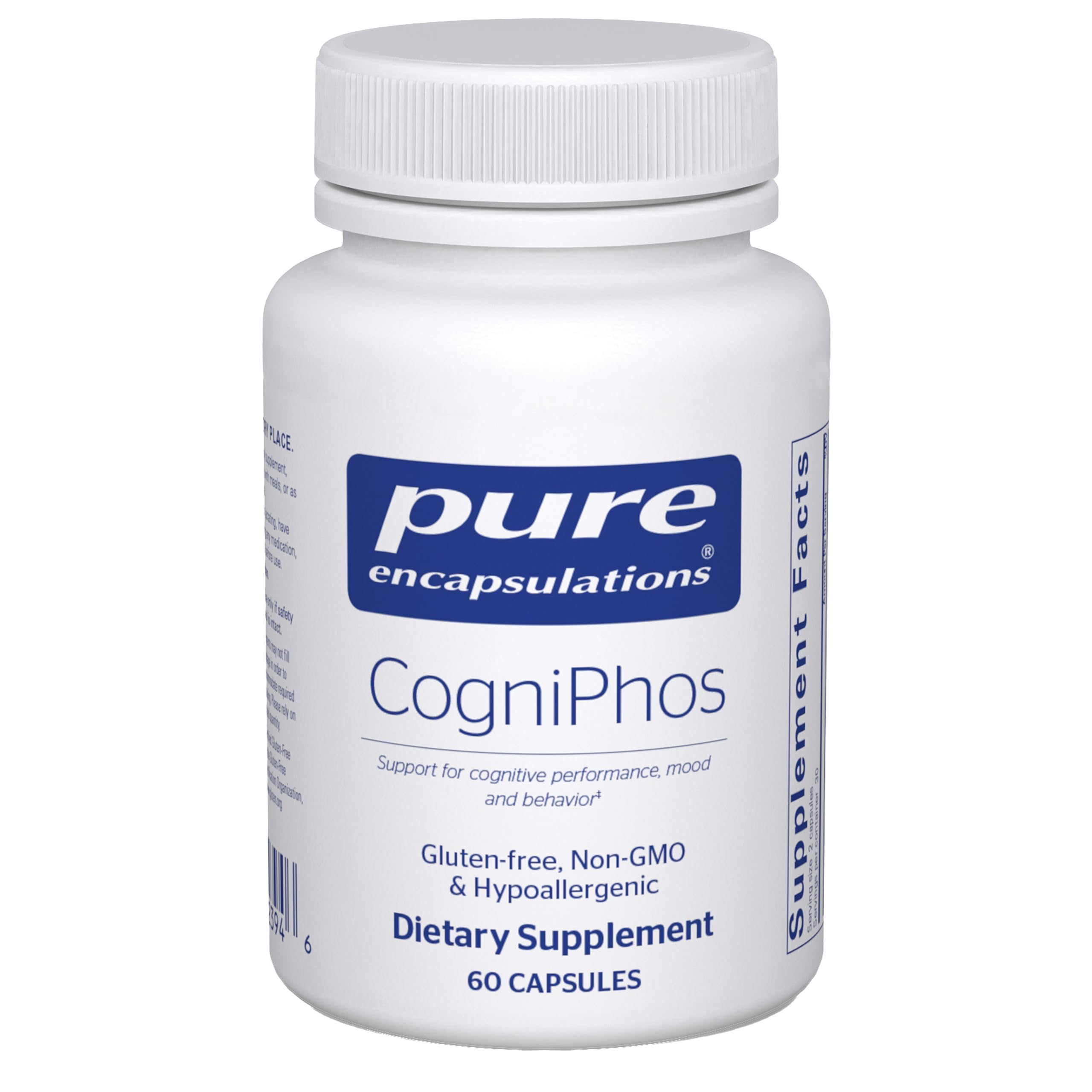 Pure Encapsulations CogniPhos, 60 Capsules 60 Count (Pack of 1)
