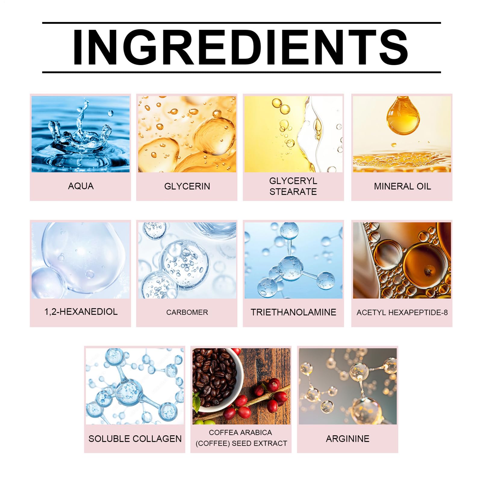 Crema Tensora Para El Cuello,Crema Eléctrica Antiarrugas para Contorno de Ojos - Loción Hidratante No Grasa Para Cuidado Facial y Post-Solar Uso Diurno y Nocturno