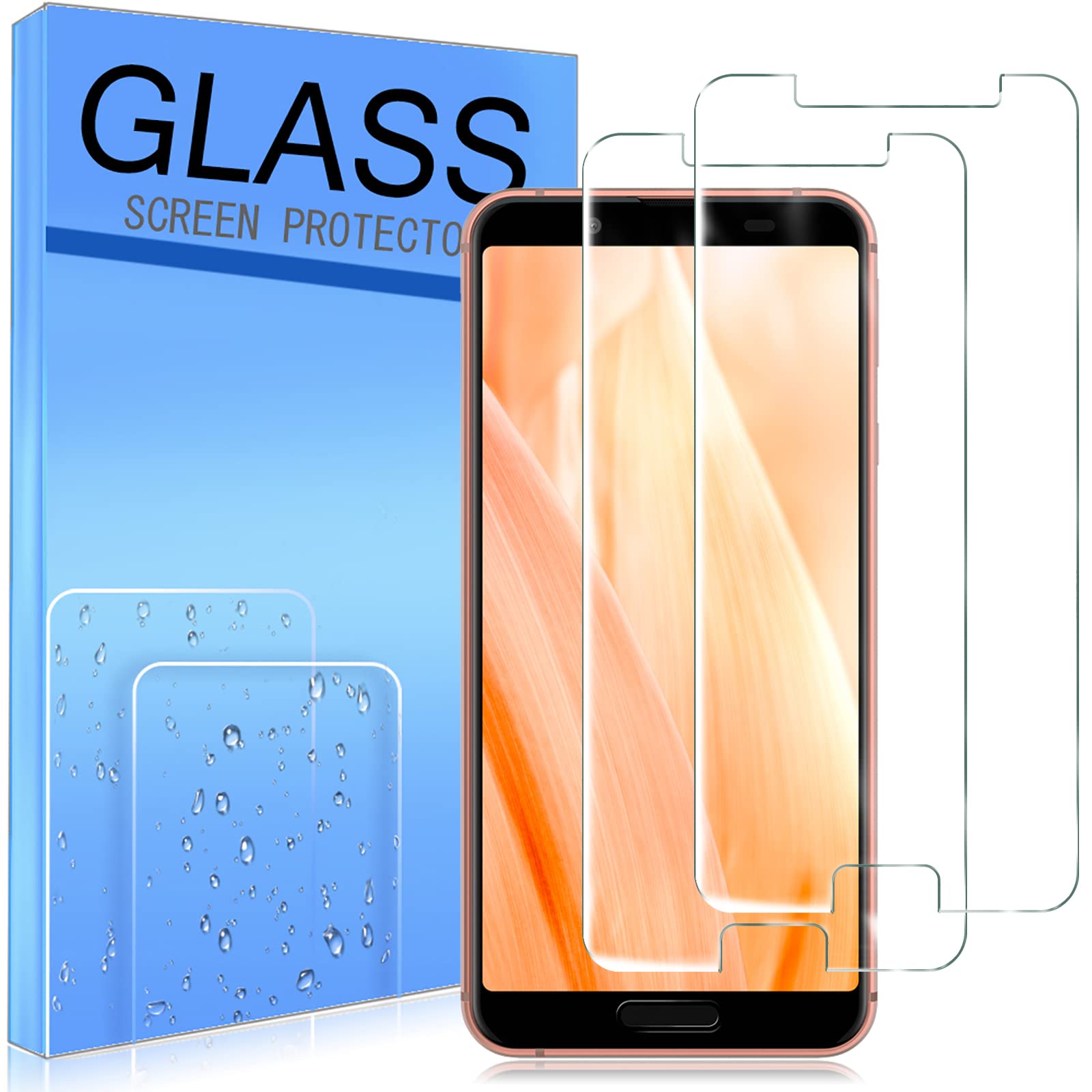 SHARP - ほぼ未使用　AQUOS sense3 lite　フィルム2点付き Amazon | 2枚セット Sharp Aquos Sense3 lite SH-RM12/sense3