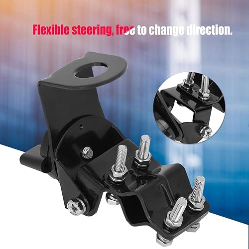 Miniatura 5 de Soporte de antena de radio de coche, soporte de montaje de antena de coche de vehículo de 360 , soporte ajustable de antena de acero inoxidable