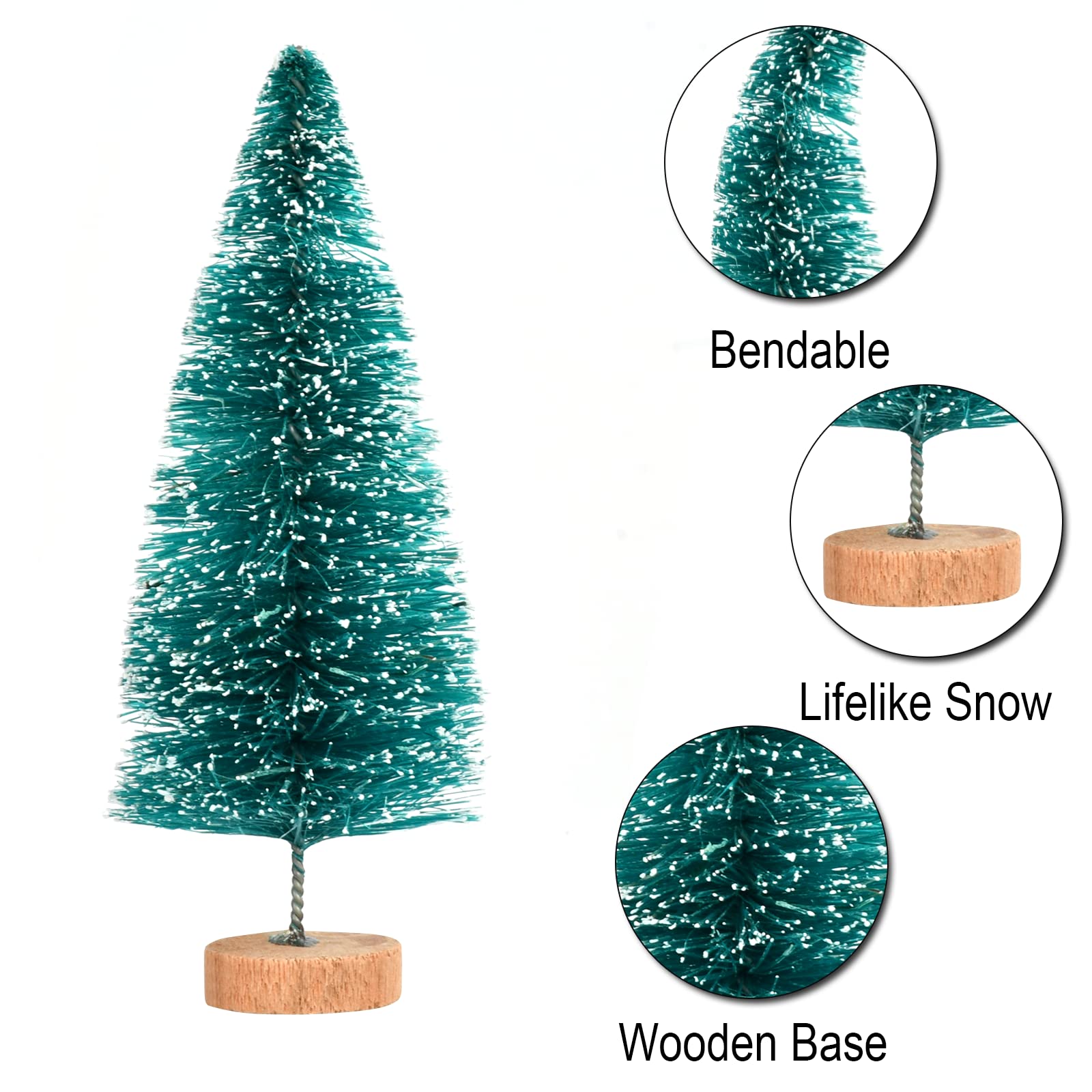 Set De 7 Decoraciones Navideñas Para Casa De Muñecas – Árbol, Corona, Bota, Escoba, Alfombra Y Más – Escala 1:12
