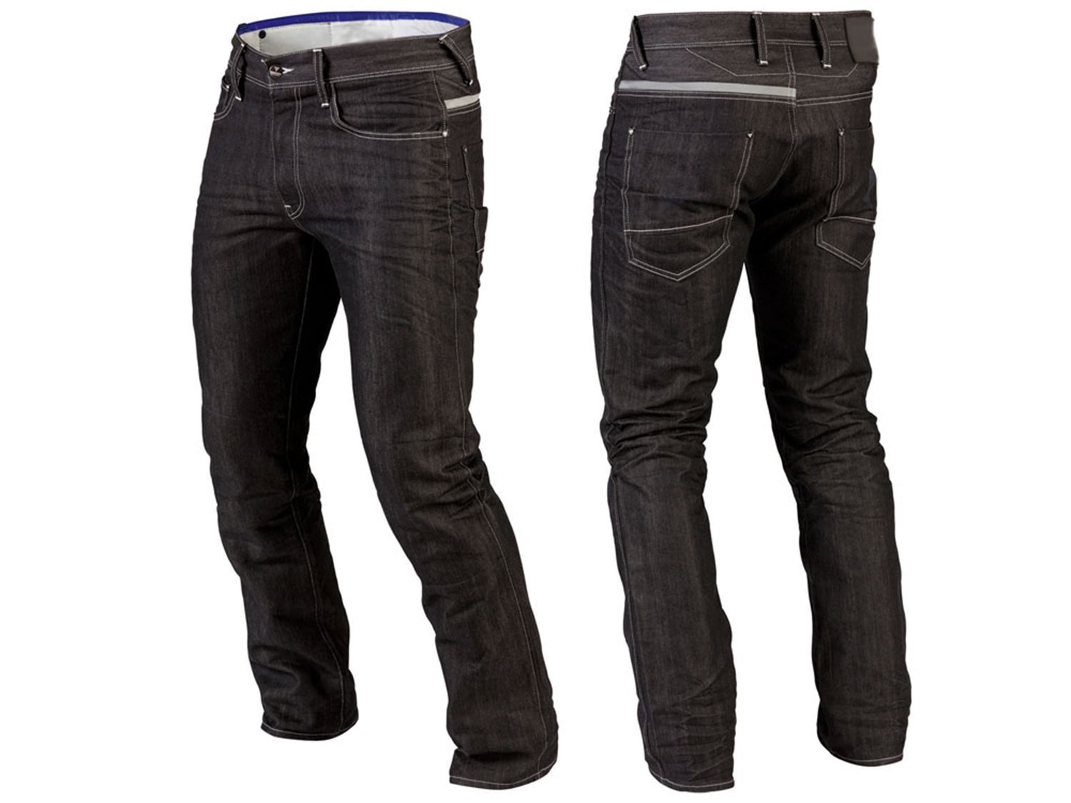Juicy Trendz Pantalones de Moto Hombre Vaqueros Moto Hombre Jeans con Protección Aramida