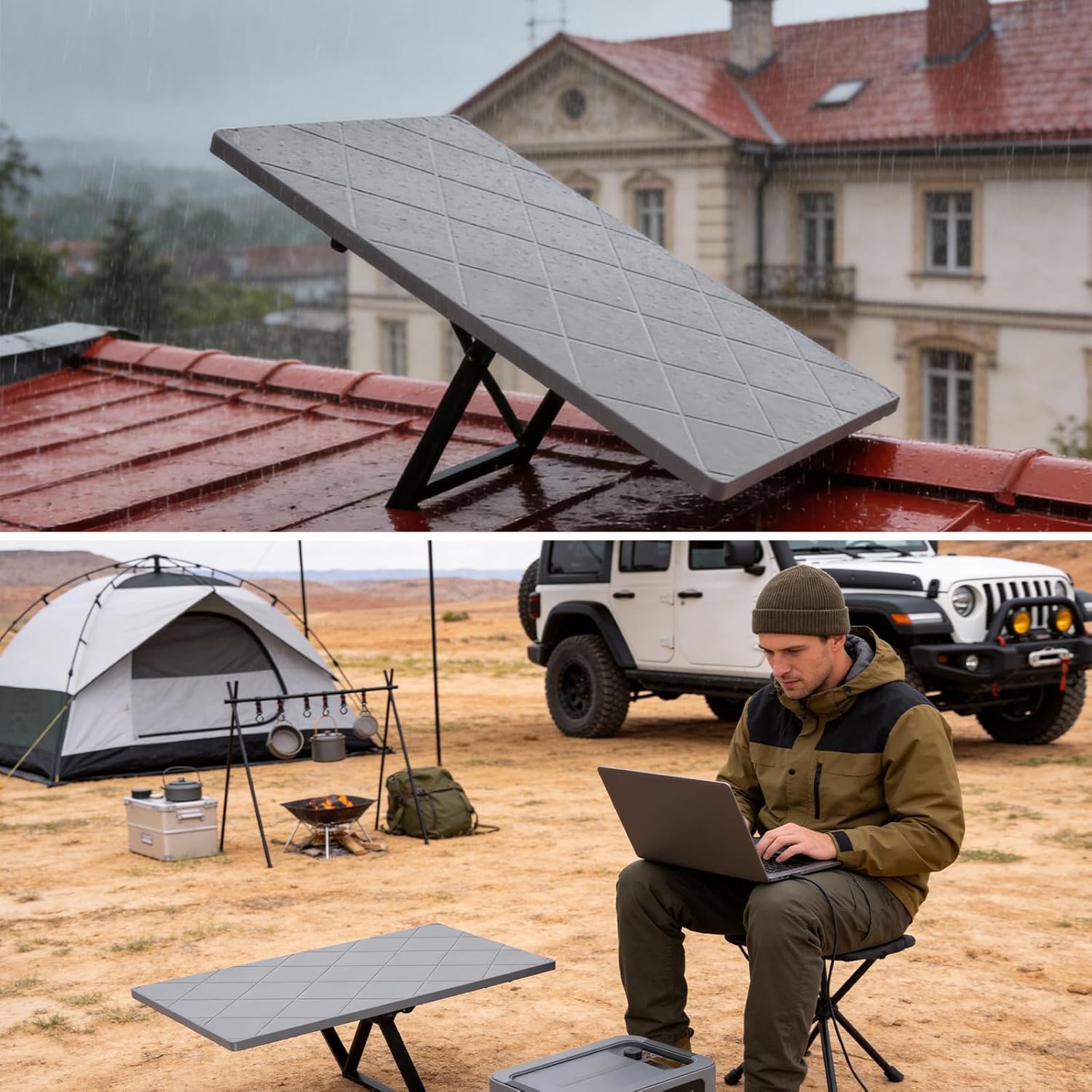 Starlink Gen 3 Protective Cover Case, Silicone Starlink Standard Gen 3 Case for Satellite Dish, Waterproof Hailproof Shockproof Protector for Starlink Gen 3 Accessories, Grey