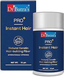 Dr Batra's Pro Instant Hair Natural Keratin Hair Building fibre (Internationally Approved)- Dark Brown, Highly enriched with Pure Corn & Natural Fiber, Covers bald spots, For Thick Hair, Suitable for Men & Women-image-17