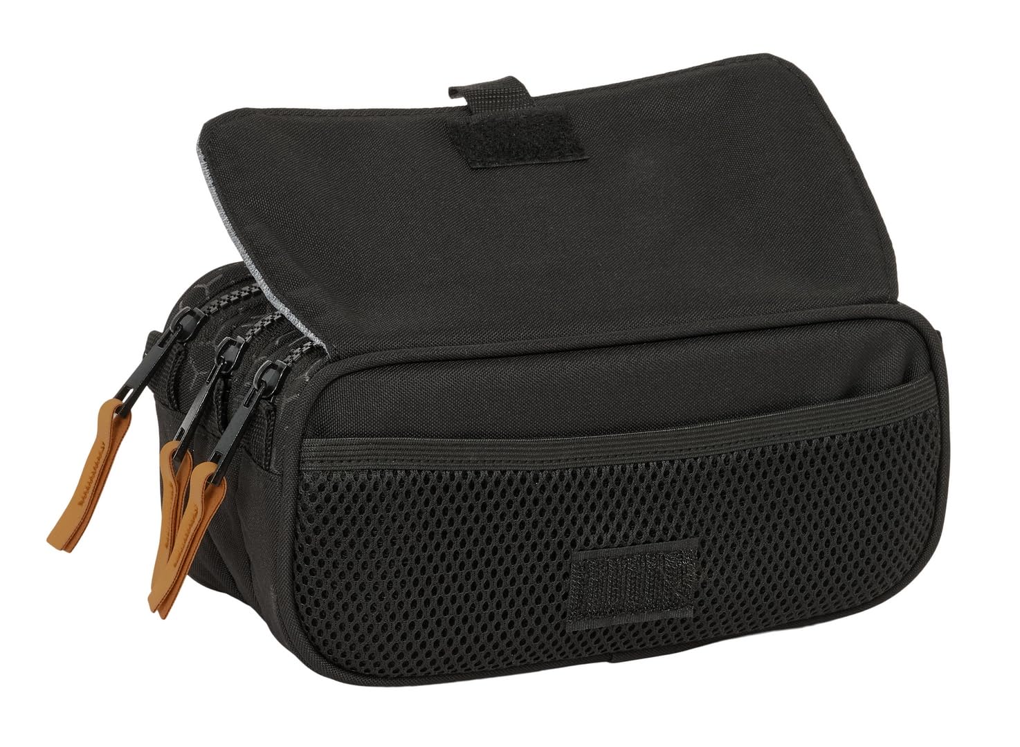BLACKFIT8 OLD SCHOOL, Triple Big Recycled Pencil Case, Children's Pencil Case - Image 4
