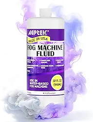 AGPTEK Líquido de neblina de fumaça de 947 ml, suco de neblina para nebulizadores de 400 a 1500 watts, à base de água, atmosfera espessa, ideal para locais internos e externos. Feito nos EUA