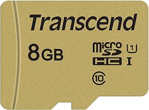 Transcend microSDHC Card GB MLC, UHS-I Class TS8GUSD500S