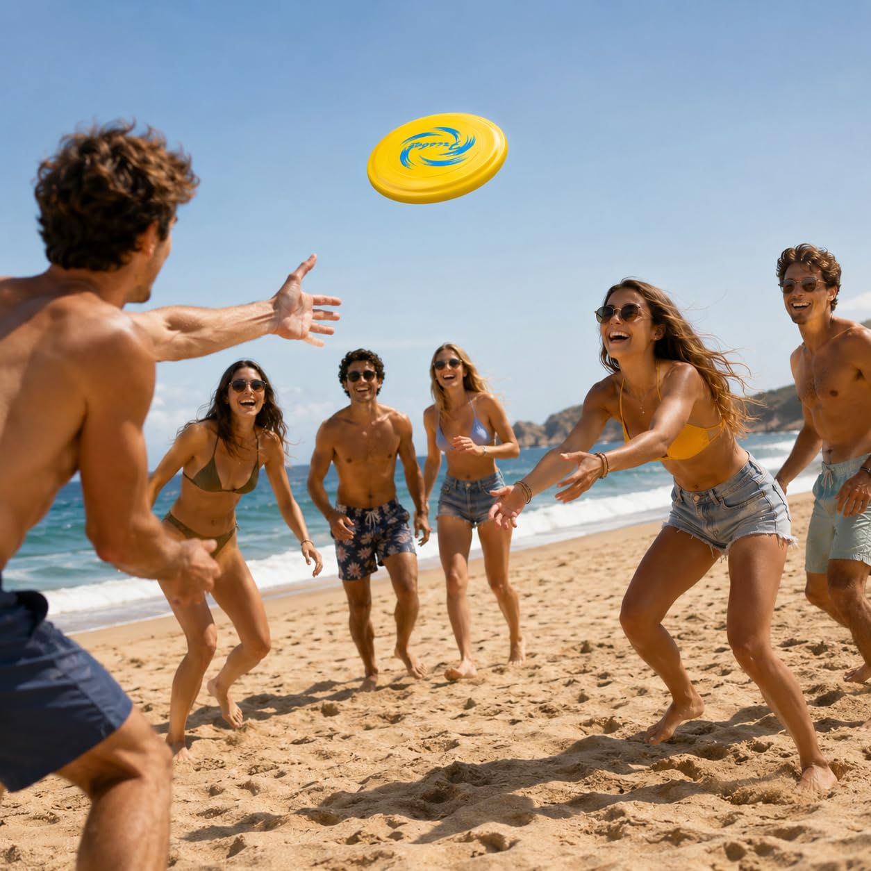 Disco Volante Frisbee 23cm per Giochi all'Aria Aperta, 1 Pezzo