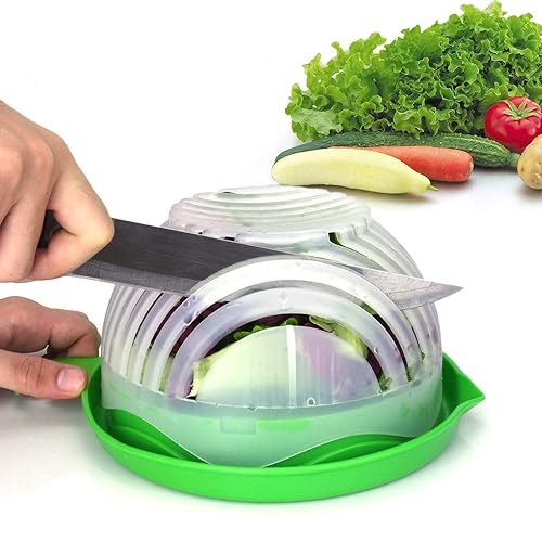 60 Seconds Salad Maker - Easy Fruit & Vegetable Cutter