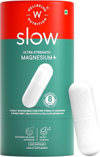 Wellbeing Nutrition Ultra Strength Magnesium+ 2000 mg | 8 Chelated Salts Liposomal Magnesium Bisglycinate, Citrate, Threon...