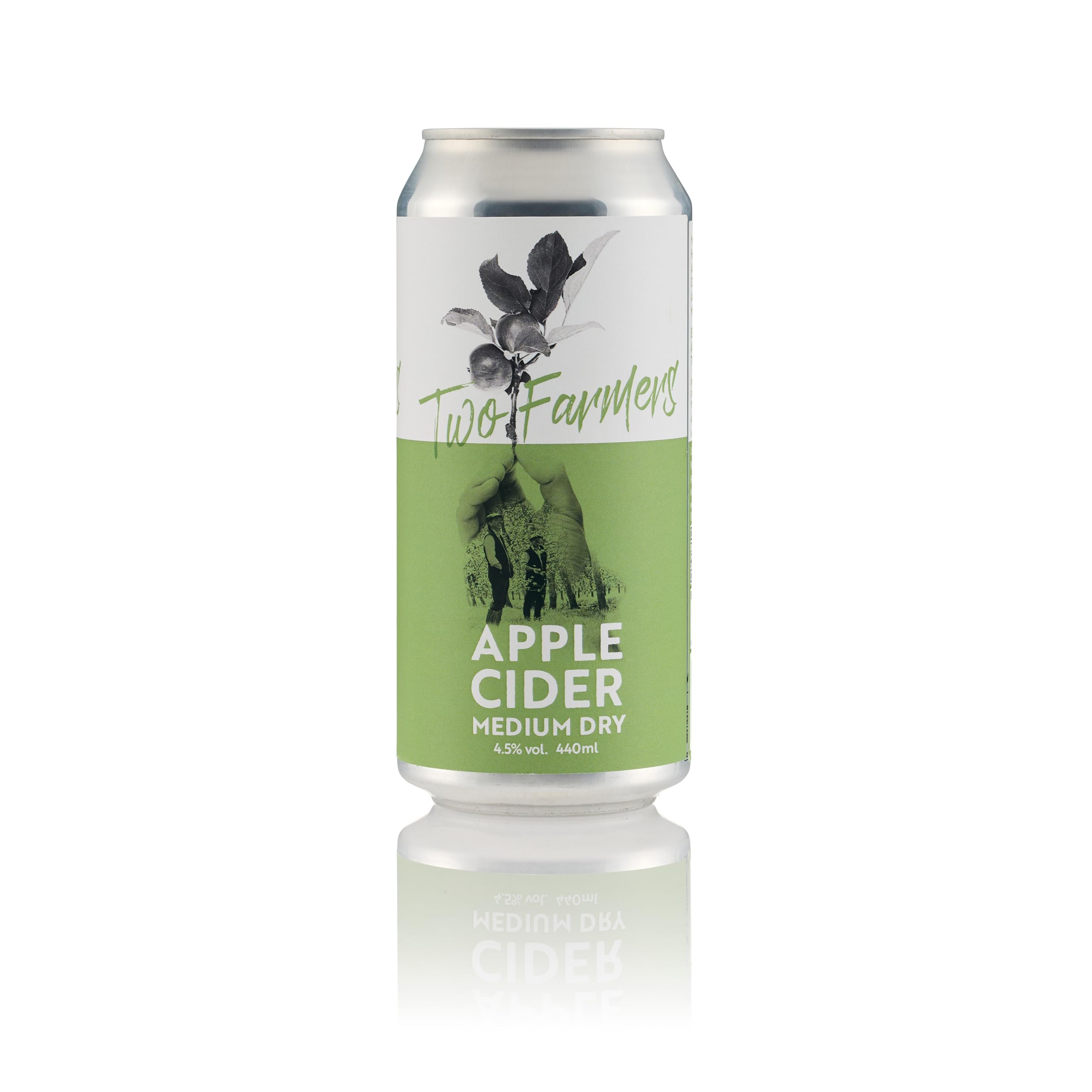 Two Farmers Medium Dry Apple Cider 4.5% 440ml x 12