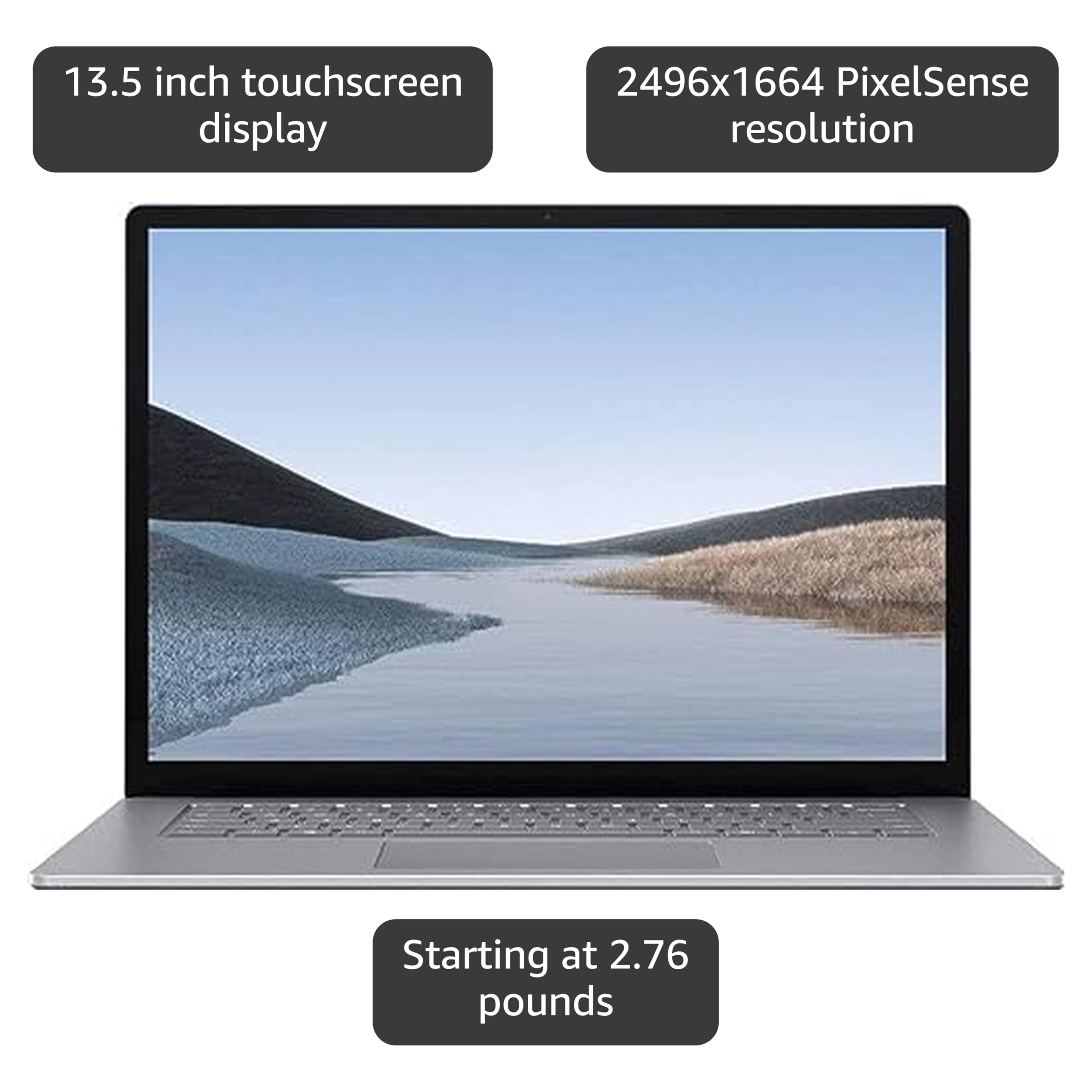Amazon.com: Microsoft Surface Laptop 4 13.5/'' Touchscreen AMD