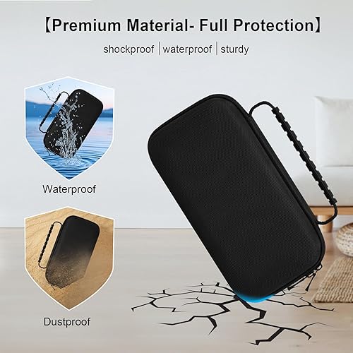 Vista 46 de Elonbo Funda de transporte para calculadora gráfica de color Texas Instruments TI-Nspire CX II CAS/CX II/CX/CX CAS, bolsillo con cremallera Negro