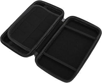 Generic 2DS XL 3DS 用保護ハードシェルキャリングケース - コンソールアクセサリー用の安全な収納ポーチ、旅行に最適 - PU EVA 素材 ピンク