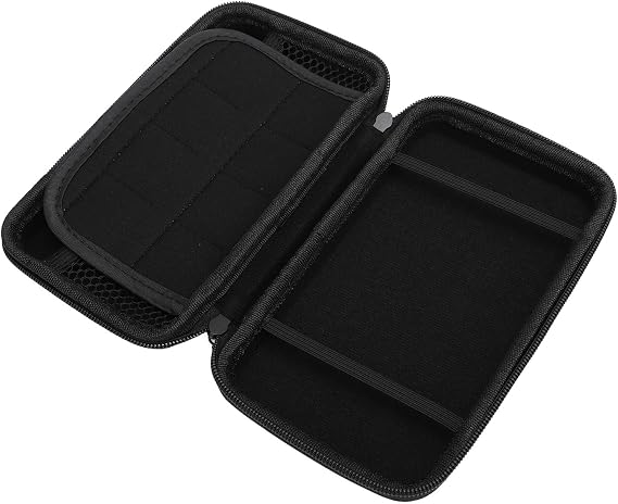 Generic 2DS XL 3DS 用保護ハードシェルキャリングケース - コンソールアクセサリー用の安全な収納ポーチ、旅行に最適 - PU EVA 素材 ピンク