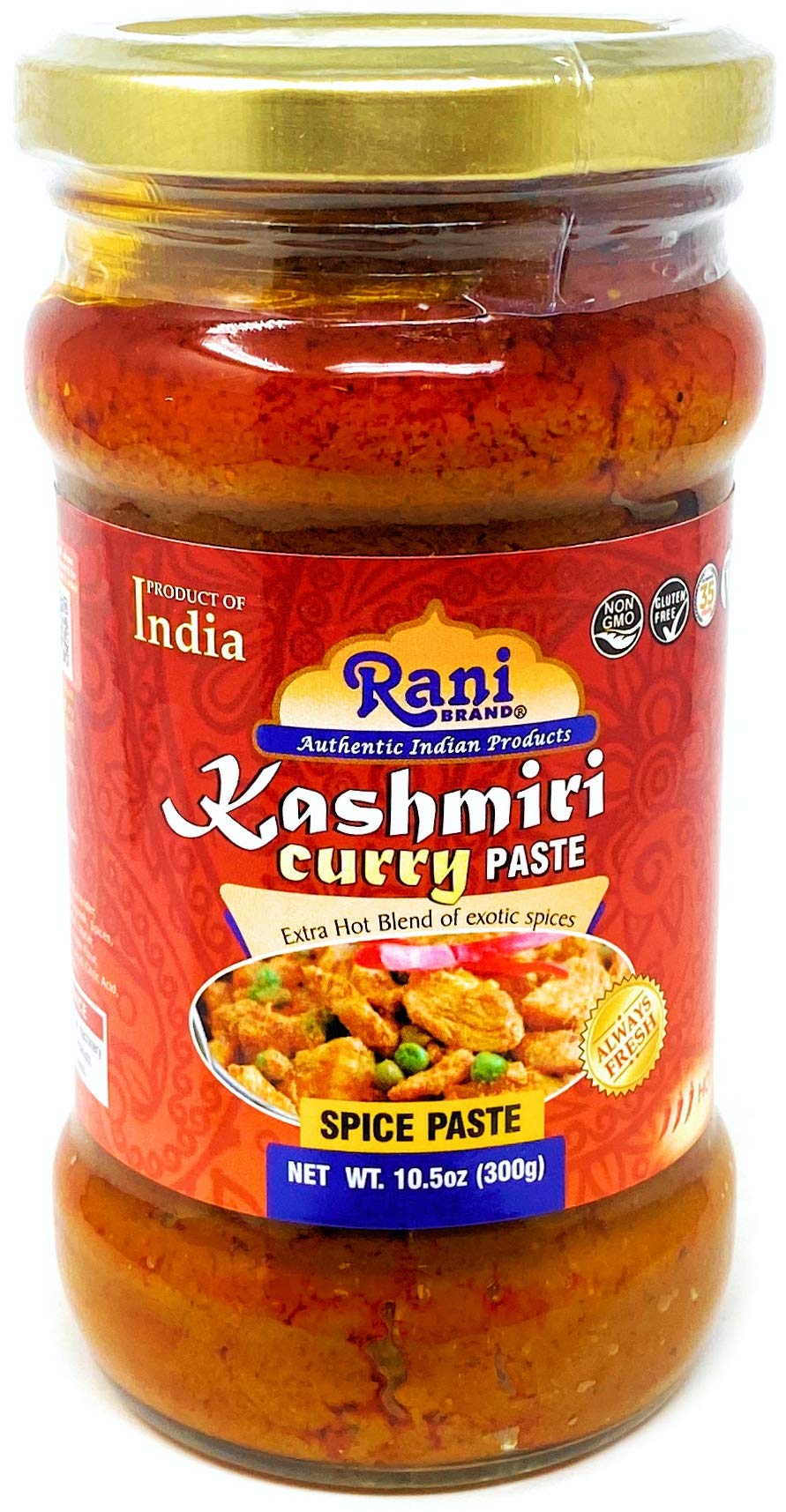 Buy Rani Kashmiri Masala Curry Paste 10.5oz (300g) Glass Jar All