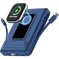 Vexnara per Magsafe Powerbank, 10000mAh Caricatore Portatile Magnetico Power Bank per iPhone