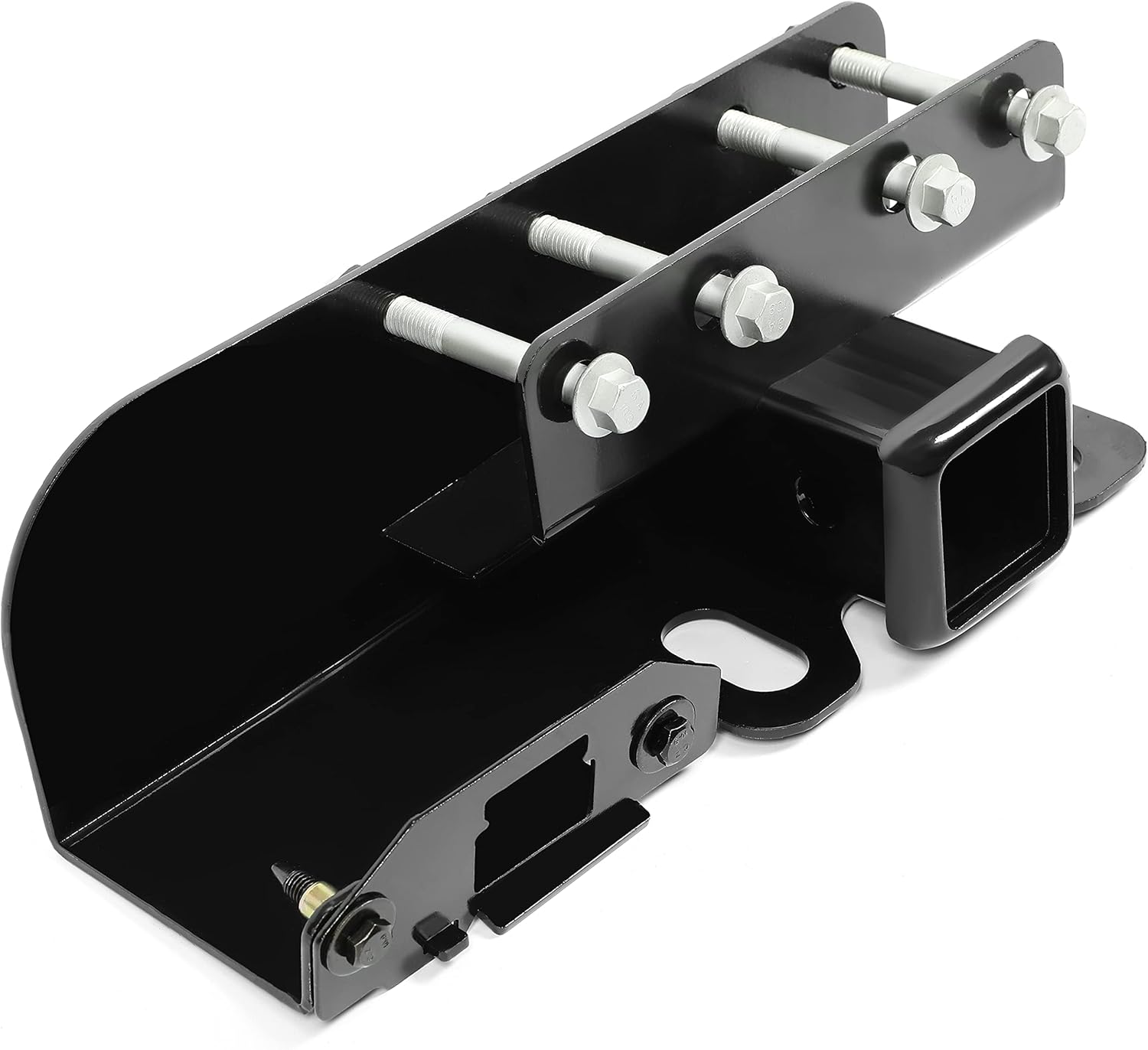 KUAFU 2″ Trailer Hitch Compatible with 2021-2025 Ford Bronco 2 Door 4 Door Class 3 Trailer Tow Hitch Receiver Assembly Steel Black KUAFU 2″ Trailer Hitch Compatible with 2021-2025 Ford Bronco 2 Door 4 Door Class 3 Trailer Tow Hitch Receiver Assembly Steel Black