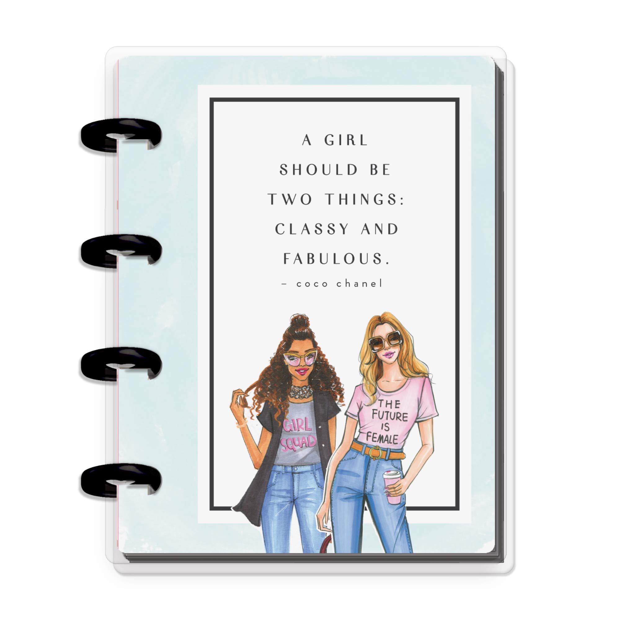 ME & MY BIG IDEAS Micro MEMO Book Strip, Blue Stripe