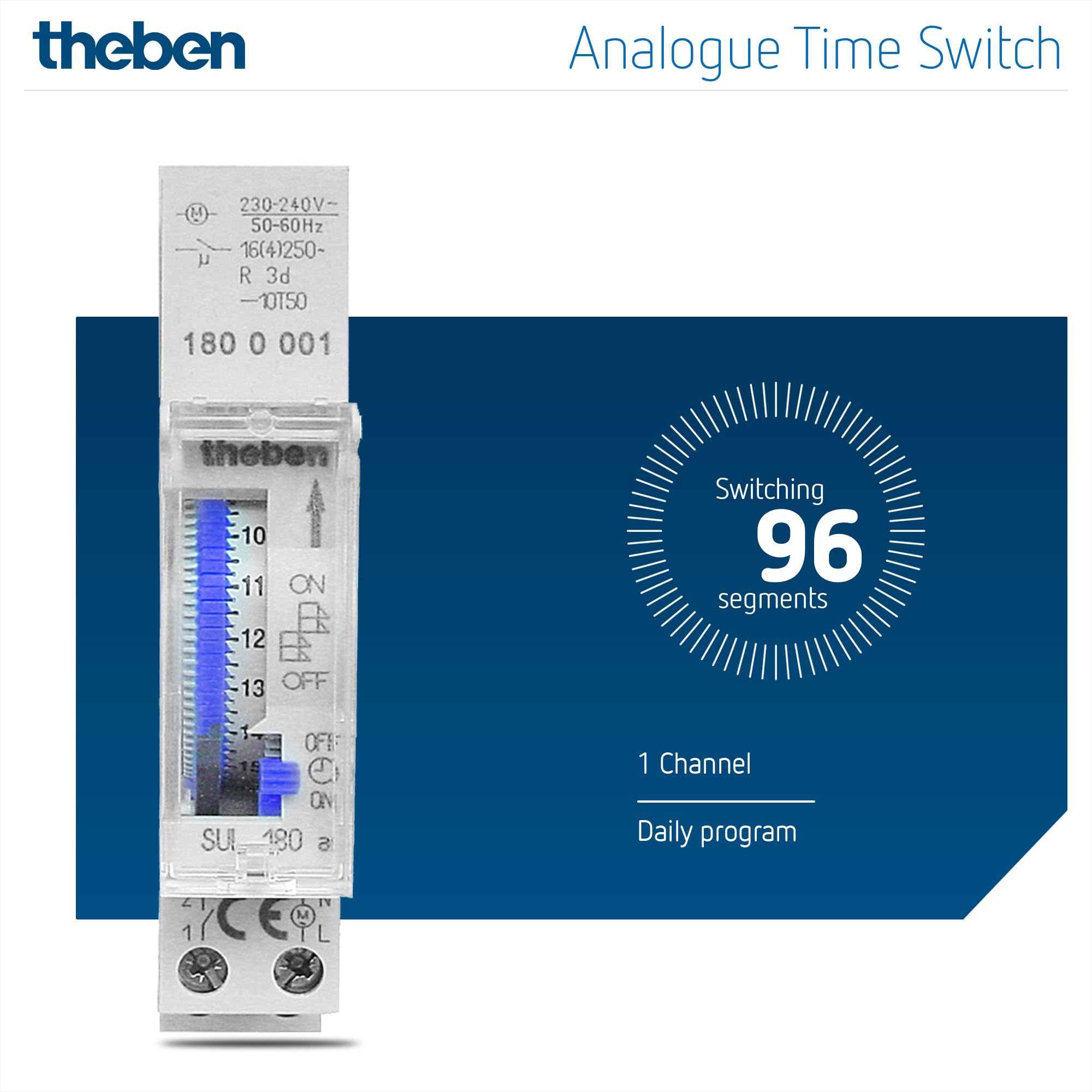 Interruptor Temporizador FRI 77 G Programa Diario Y De