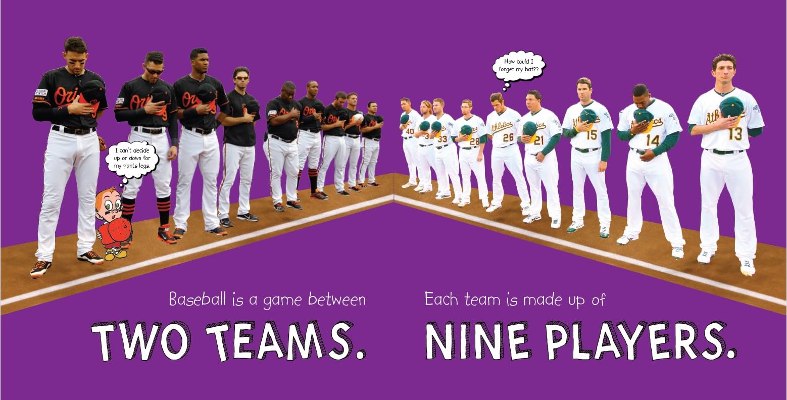 My First Book of Baseball (Board Book) (Sports Illustrated Kids: a Rookie Book)