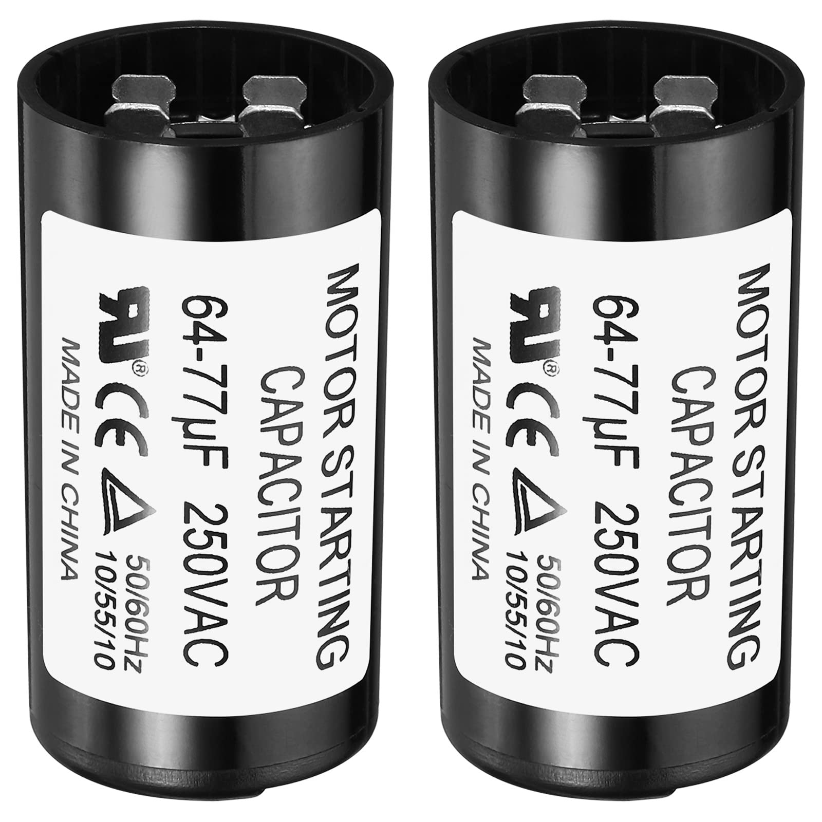 PATIKIL Motore Avvio Condensatore, 145-175uF/Mfd 250VAC 50/60Hz CD60 Avvio Condensatore Motore Avviamento Condensatore per Elettrico Motore Si avvia In funzione