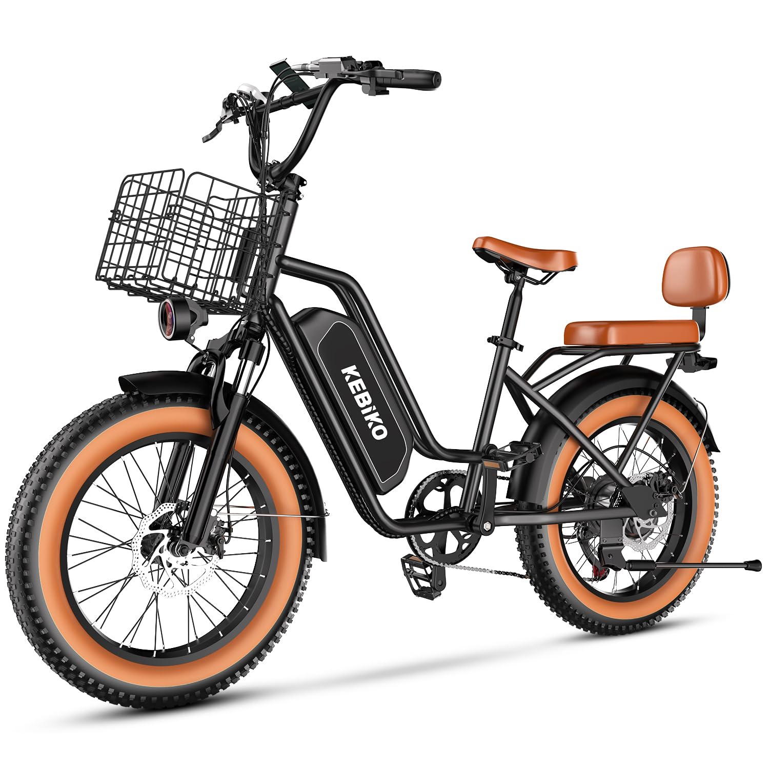 2 Seater Electric Bike, 48V 20AH(960WH) Large Removable Battery, 1300W Peak Motor Ebike, 20