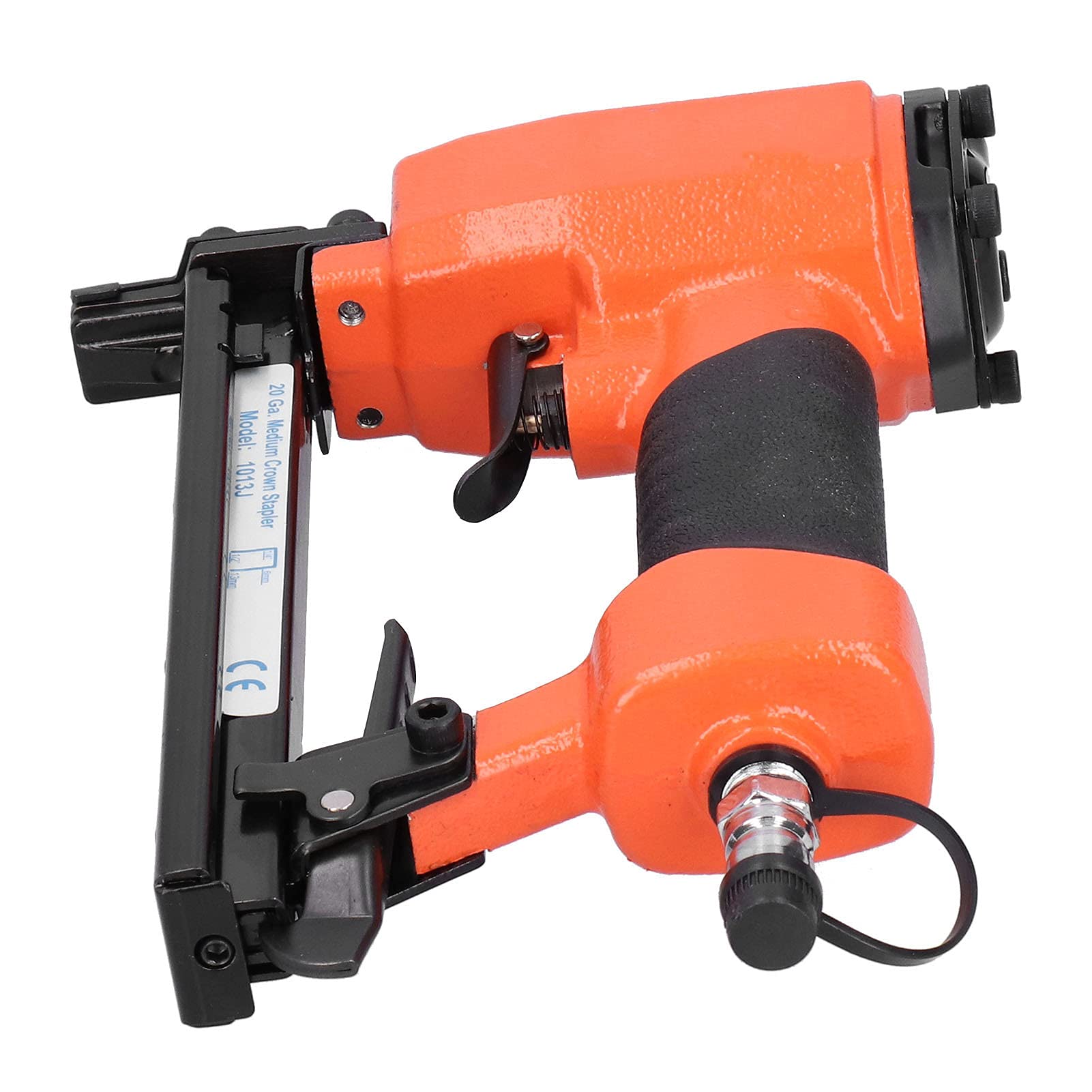 Pistola sparachiodi pneumatica in acciaio legato per la lavorazione del legno Chiodatrice portatile 1013J Potenza regolabile ad alta velocità 4 7Kg di pressione per la produzione