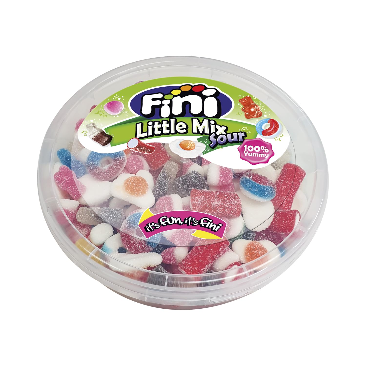Fini Mix Behälter Einzigartiges Fruchtgummi Sortiment Süßigkeiten Coca Cola Gelee Gummibärchen Abwechslungsreich