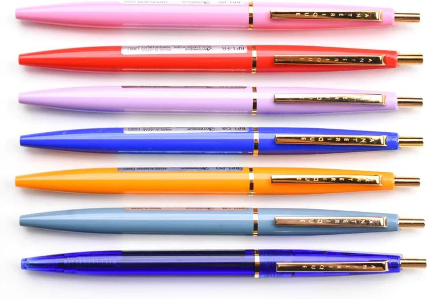 Anterique Oil-Based Ballpoint Pens [Ultra-Low Viscosity]: 5-1/2 in. (Sicilian Lemon) / Extra fine / 0.5mm Ball image 4