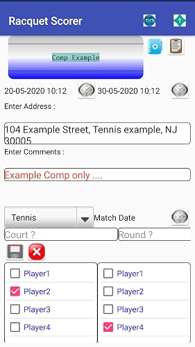 Racquet Game Scorer Pro (Tennis,Table Tennis,Badminton,PickleBall,Squash) plus online Radio, play music/videos,Sudoku,Tic-Tac-Toe games – vue 5