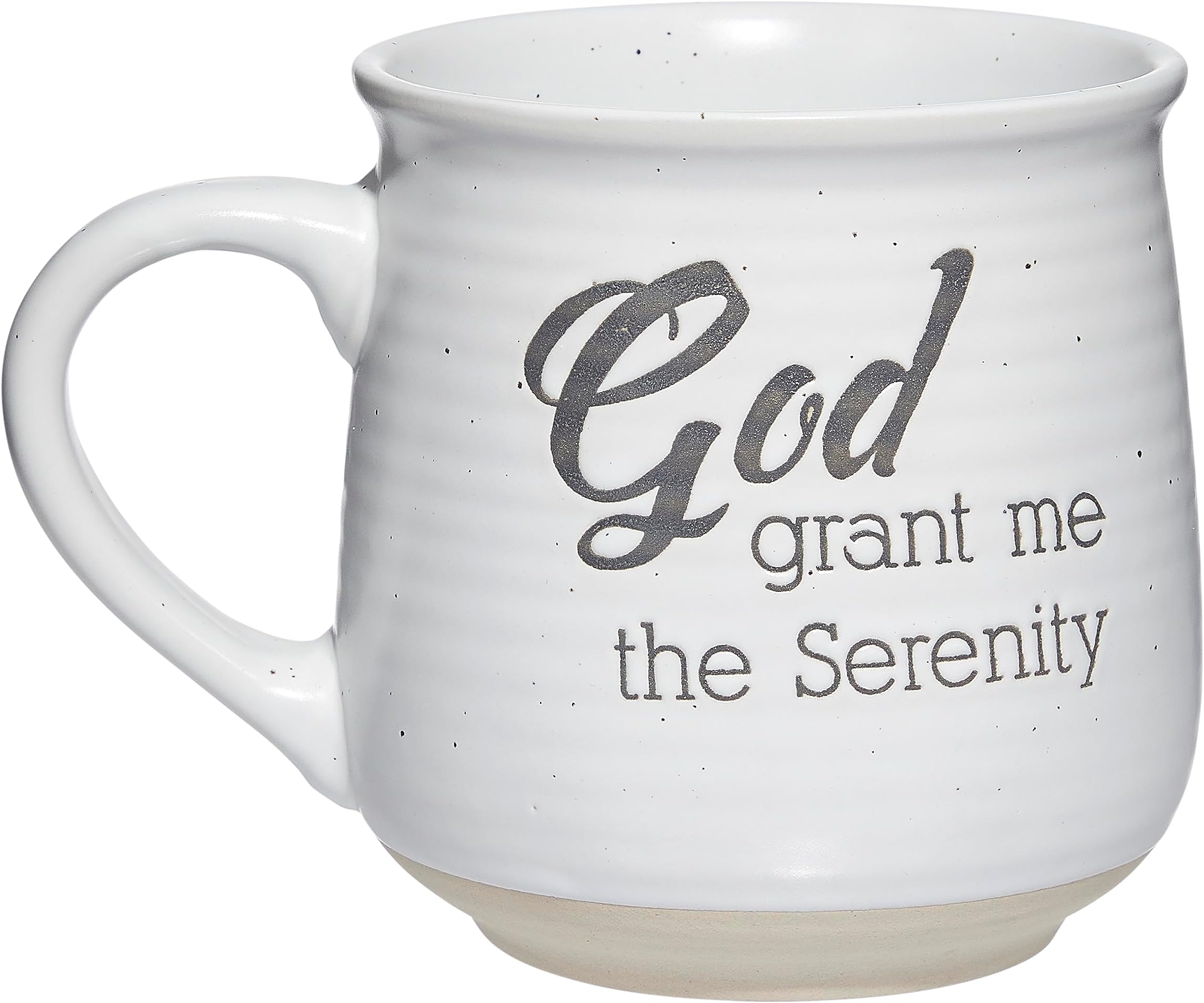 Sheffield Home Religious Coffee Mugs - Stoneware Motivational Bible Coffee Mugs For Women & Men - Inspirational Mugs & Cups, Mugs For Tea, Latte, And Hot Chocolate - 18oz (God grant me the Serenity)