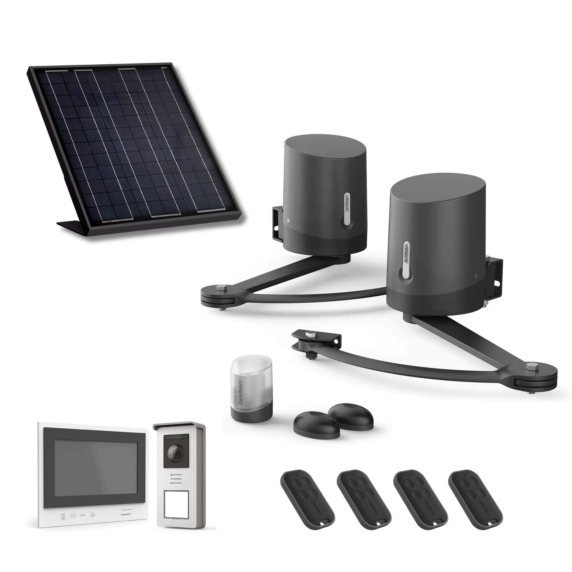 Avidsen Orane 510 Pack Solaire avec Visiophone sans Fil Thomson Air